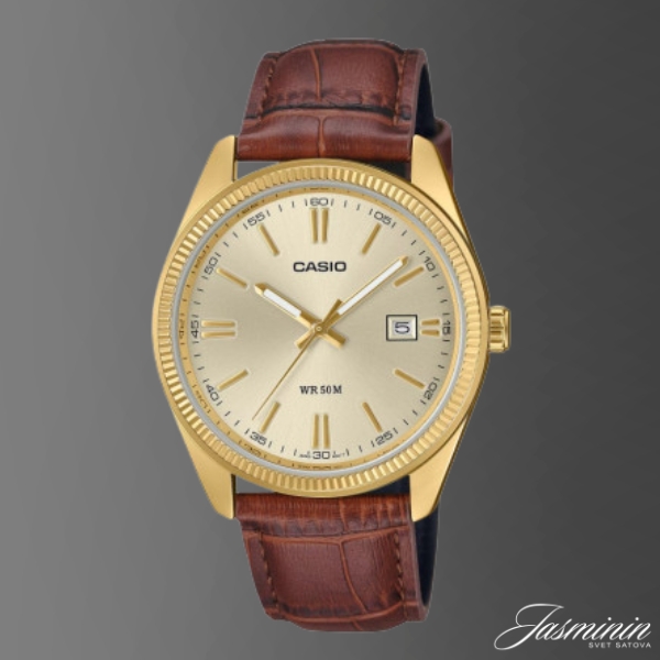 Casio MTP-1302PGL-9A klasičan muški gold sat sa šampanj brojčanikom